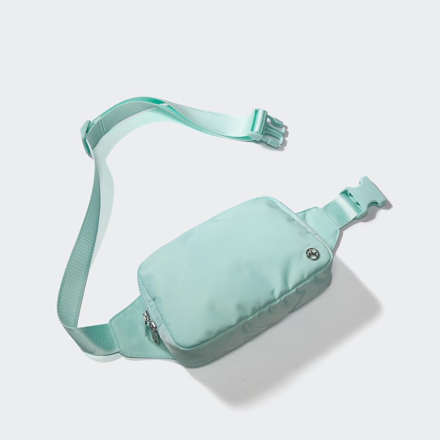 Pander Belt Bag Large 2L, Nylon Fanny Pack Purse for Women and Men with Adjustable Strap