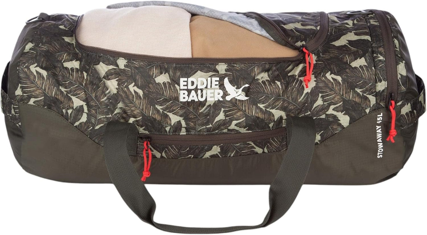 Eddie Bauer Stowaway Packable 45l Duffel Bag-Made from Ripstop Polyester