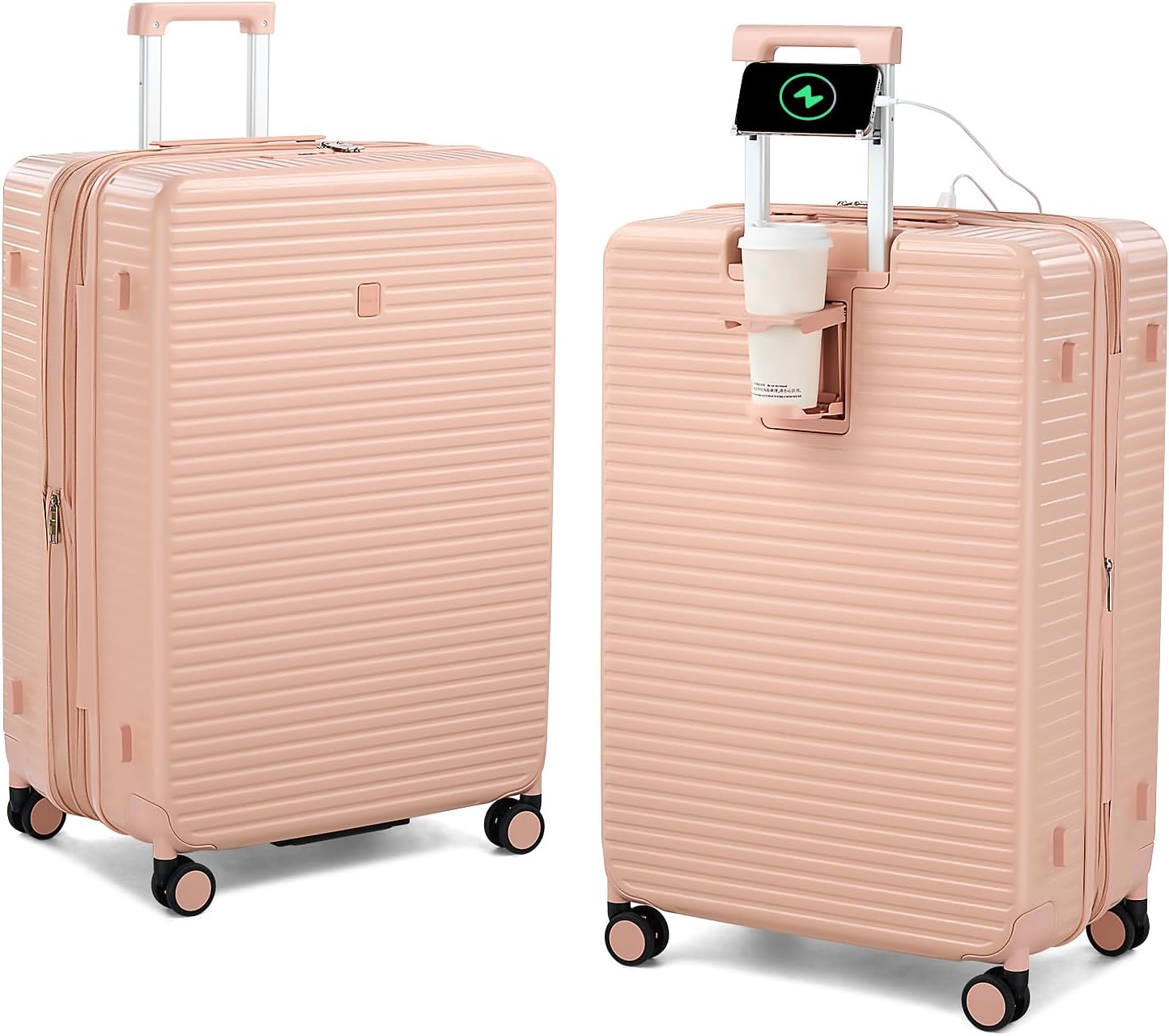 Hard Shell Suitcases Expandable Luggage 28 Inch, Large Checked Luggage Check In Travel Luggage with