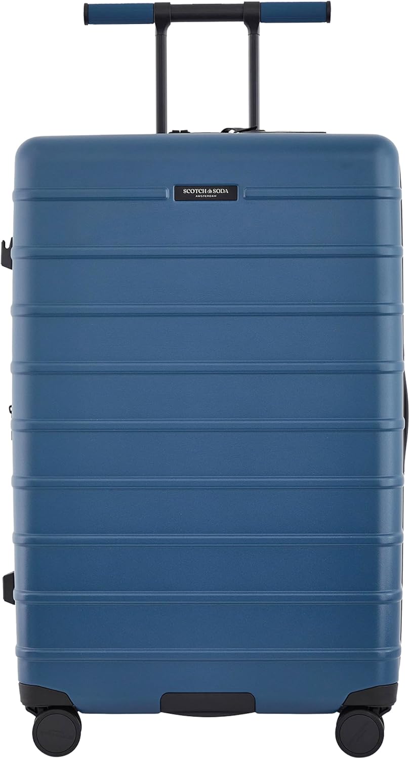 Scotch & Soda Tilburg Luggage, Heritage Blue, 30-Inch Suitcase