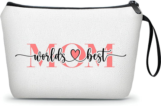 SEAMOON Mom Birthday Thank You Appreciation Gifts for Mama Mothers Day from Daughter Unique Small Travel Cosmetic Makeup Bag