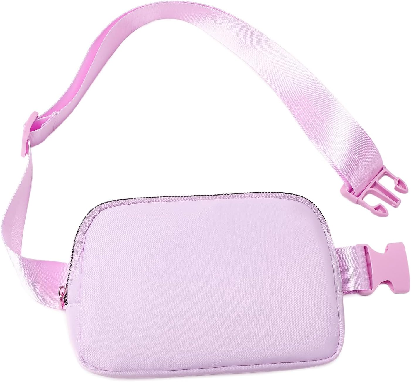 Belt Bag for Women, Cross Body Fanny Pack Fashion Waist Packs Everywhere Belt Bag with Adjustable Strap Gifts for Teen Girls Women Men (Lavender)