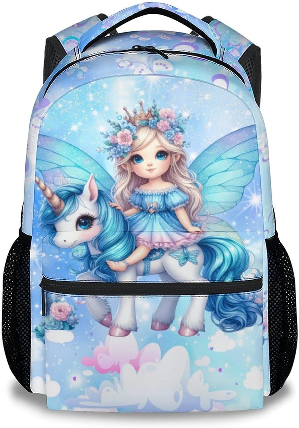 School Backpack for Girls - Unicorn Backpack for Unicorn Lovers - Fairy Kids Bookbag School