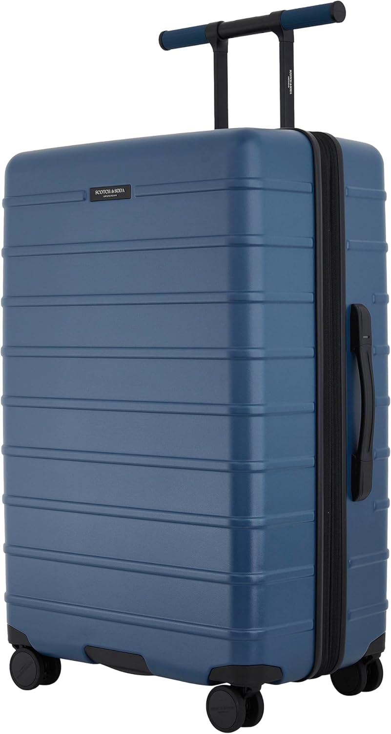 Scotch & Soda Tilburg Luggage, Heritage Blue, 30-Inch Suitcase
