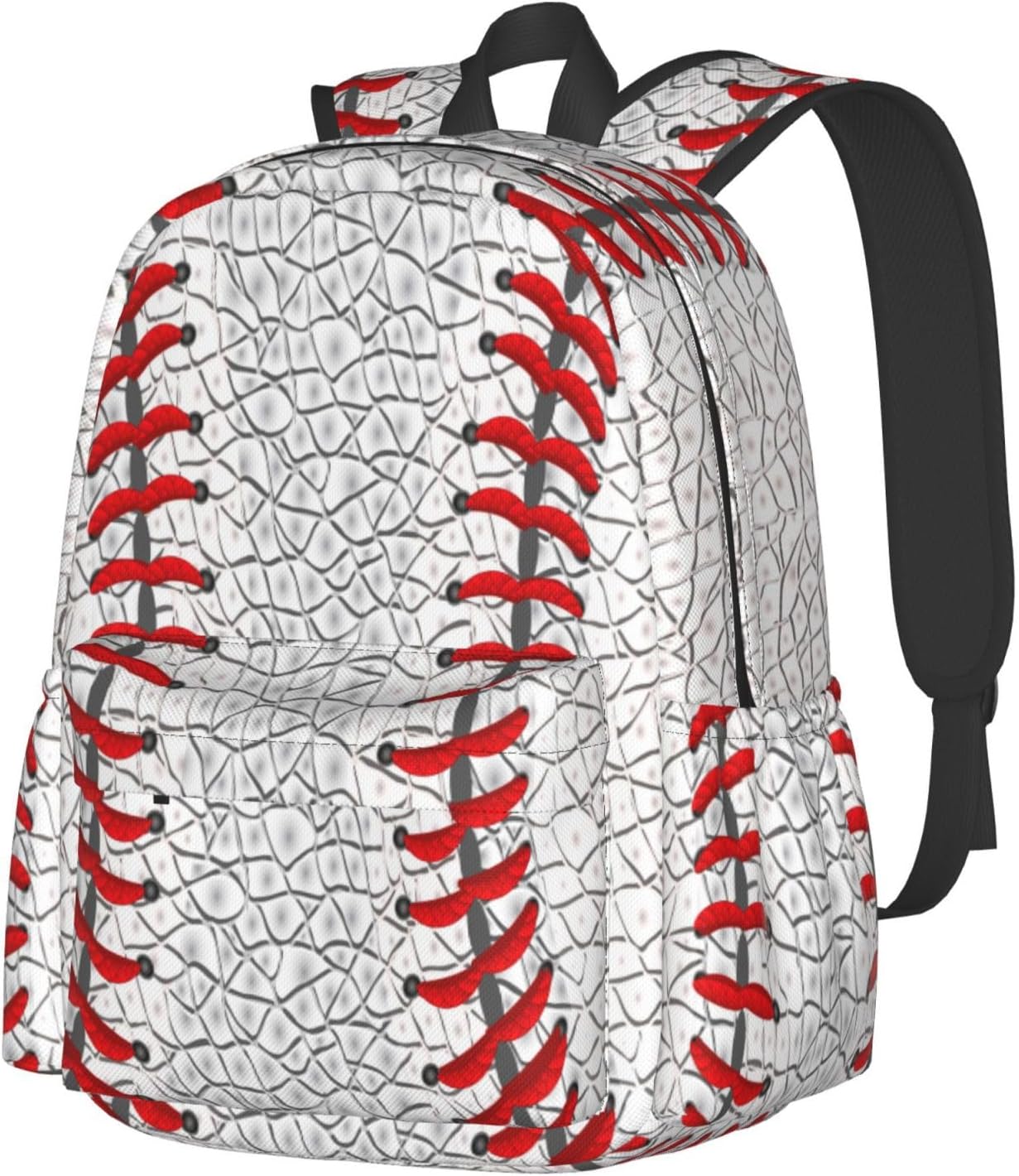 Baseball Backpack School Bag Lightweight Bookbag Laptop Travel Daypack For Kids Girls Boys Teens