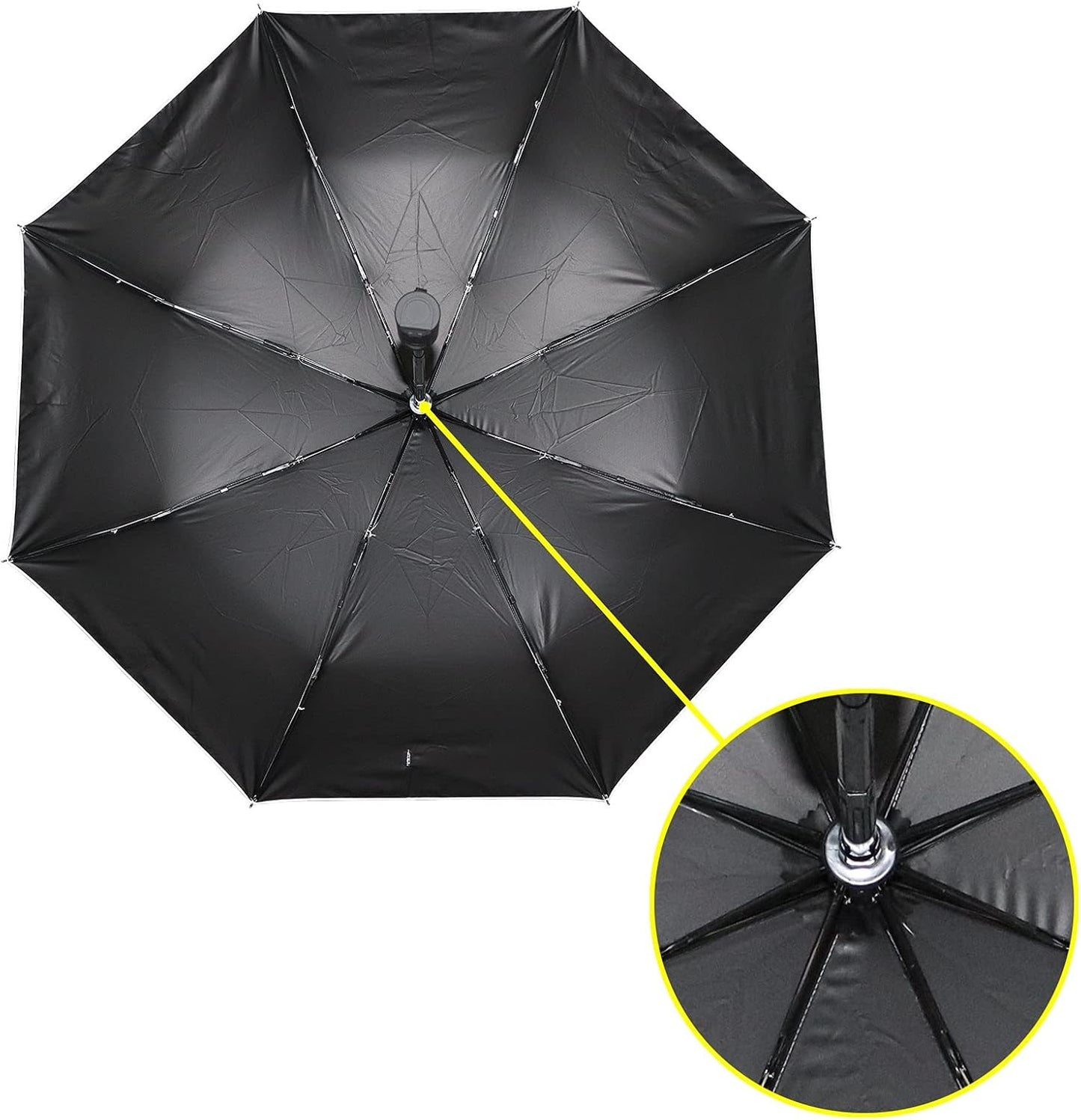 Umbrella Windproof Travel Umbrella for Rain,Sun Lightweight and Portable Auto Open Close Umbrella