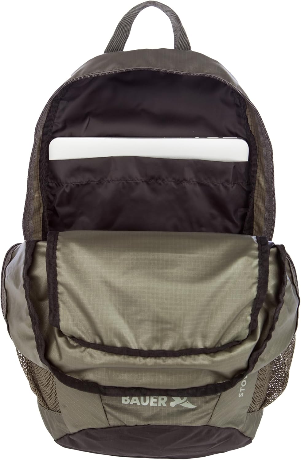 Eddie Bauer Stowaway Packable Backpack | Travel | Outdoor | Lightweight | Foldable | Durable | Ripstop Polyester | 20L - Spruce Green