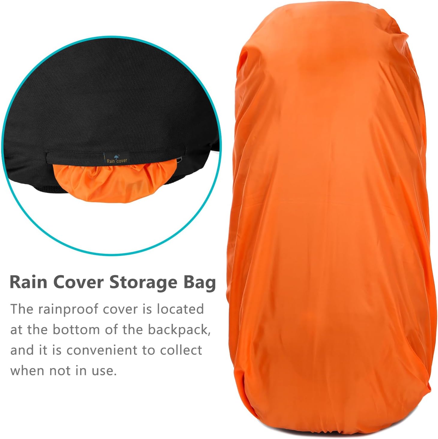 Esup 50L Hiking Backpack Men Camping Backpack with rain cover 45l+5l Lightweight Backpacking