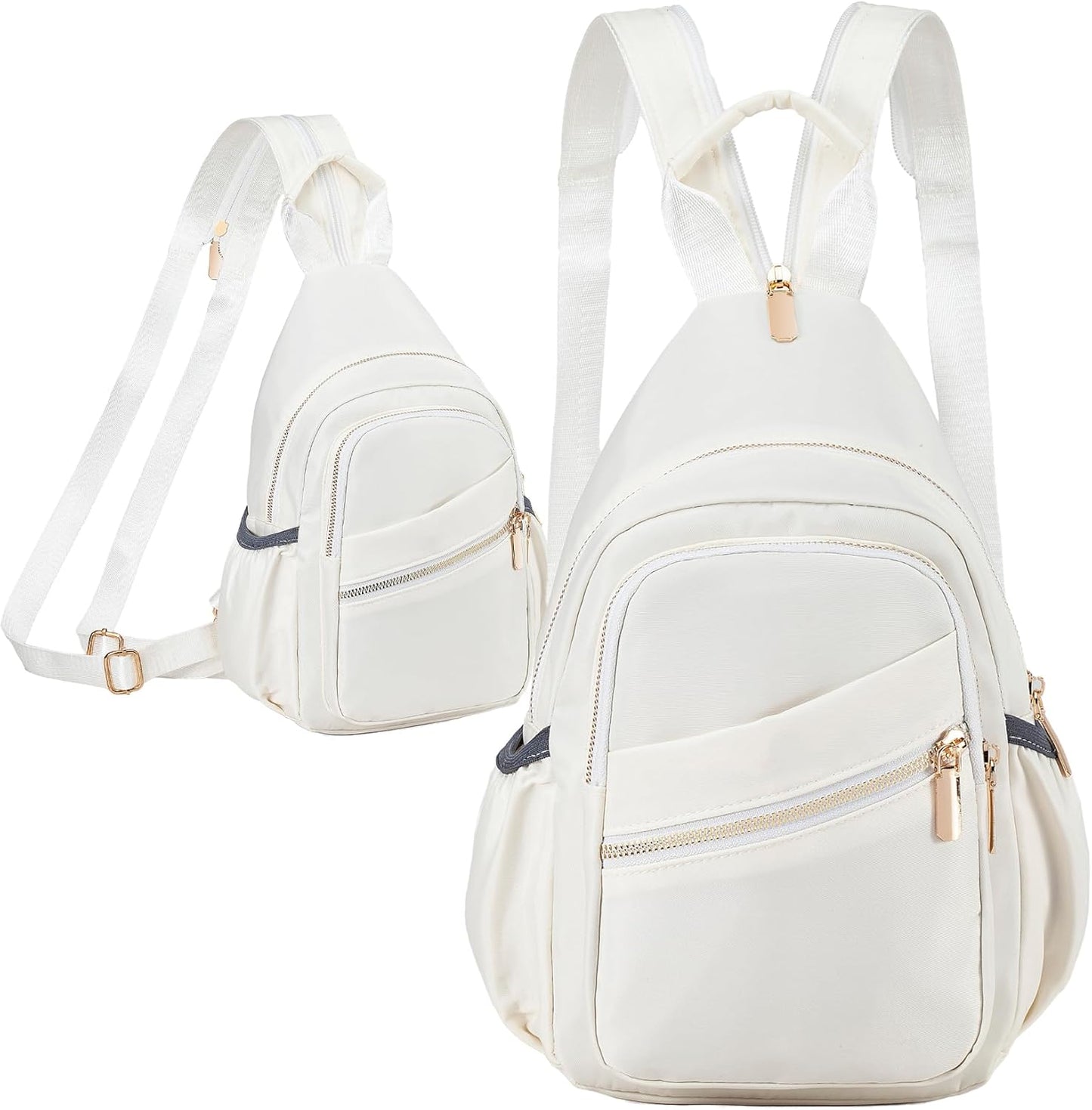 Small Crossbody Sling Bag for Women, Mini Backpack Sling Backpack Convertible, Chest Bag for Hiking Daypack