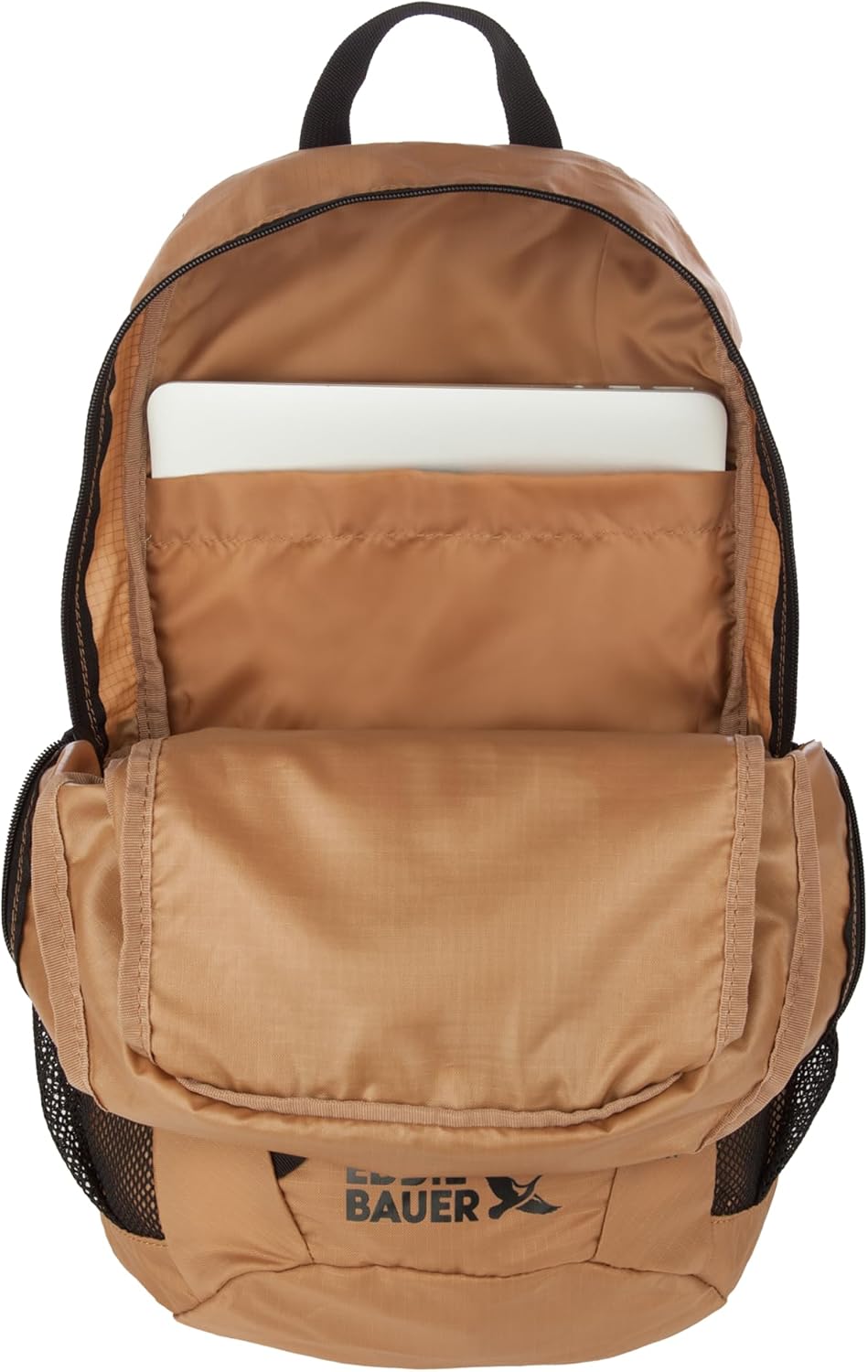 Eddie Bauer Stowaway Packable 20L Backpack-Made from Ripstop Polyester, Tobacco, One Size