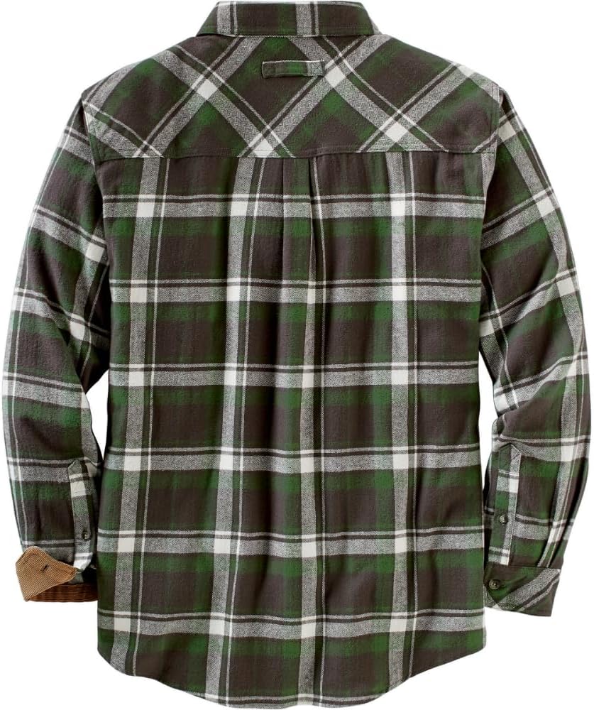 Legendary Whitetails Men's Flannel Shirt Long Sleeve Button Down 100% Cotton