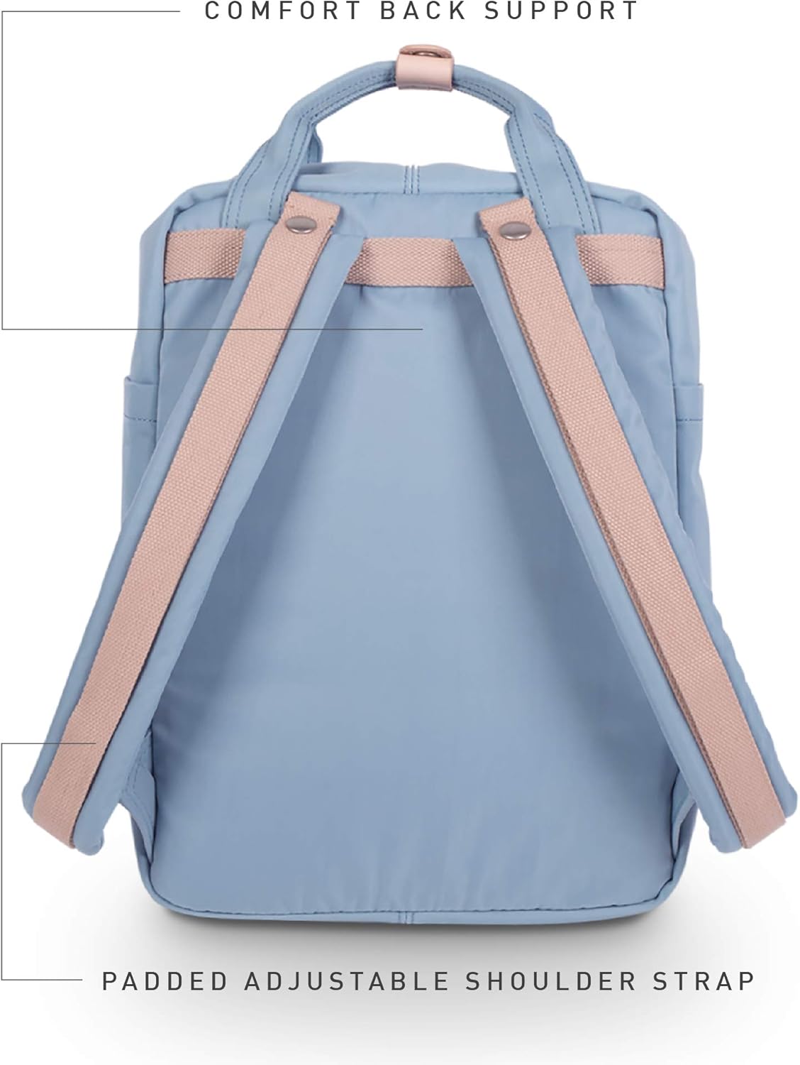 Doughnut Macaroon 16L Travel School Ladies College Girls Lightweight Casual Daypacks Bag Backpack