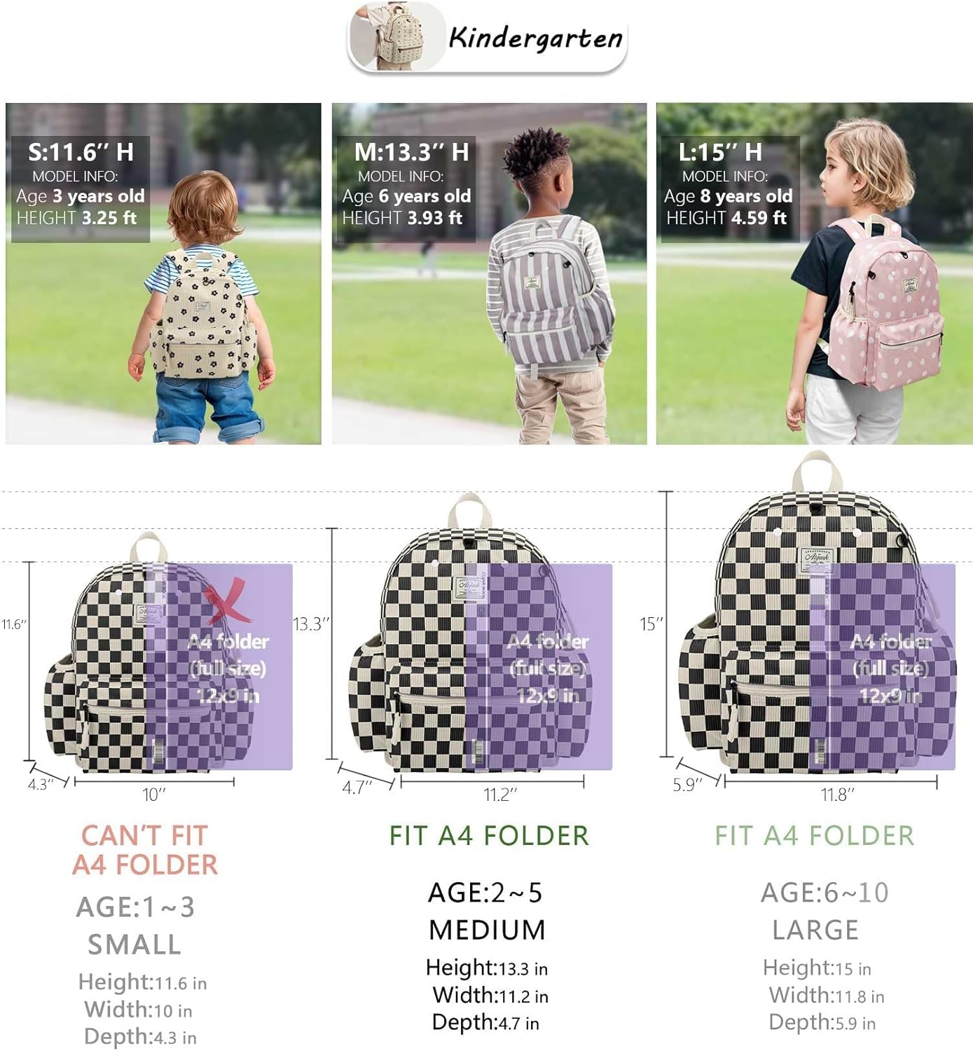 Corduroy Toddler Backpack for Boys 2-5: Preschool Backpack for Boys Girls - Cute Kids Backpack for