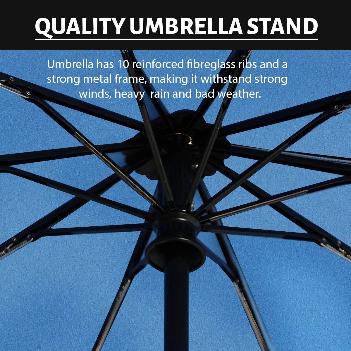LLanxiry Compact Travel Umbrella, Windproof UV Protection Mini Folding Umbrellas for Rain Small