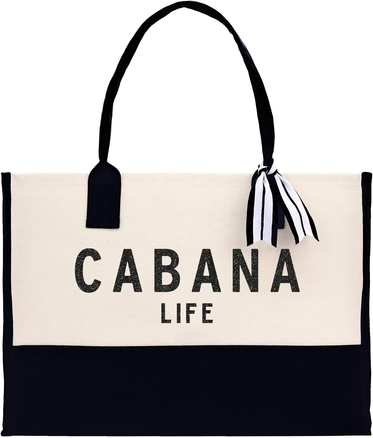 VANESSA ROSELLA Beach Tote Bag Large - Chic Tote Bag for Pool Gym Travel Cruise Picnic Road Trip