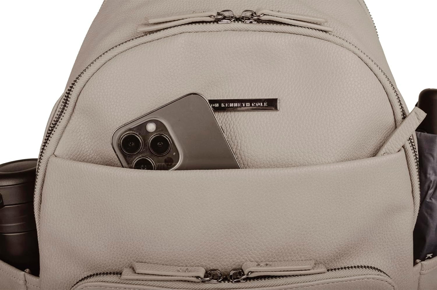 Kenneth Cole REACTION Marley Backpack, Taupe, 15" Laptop