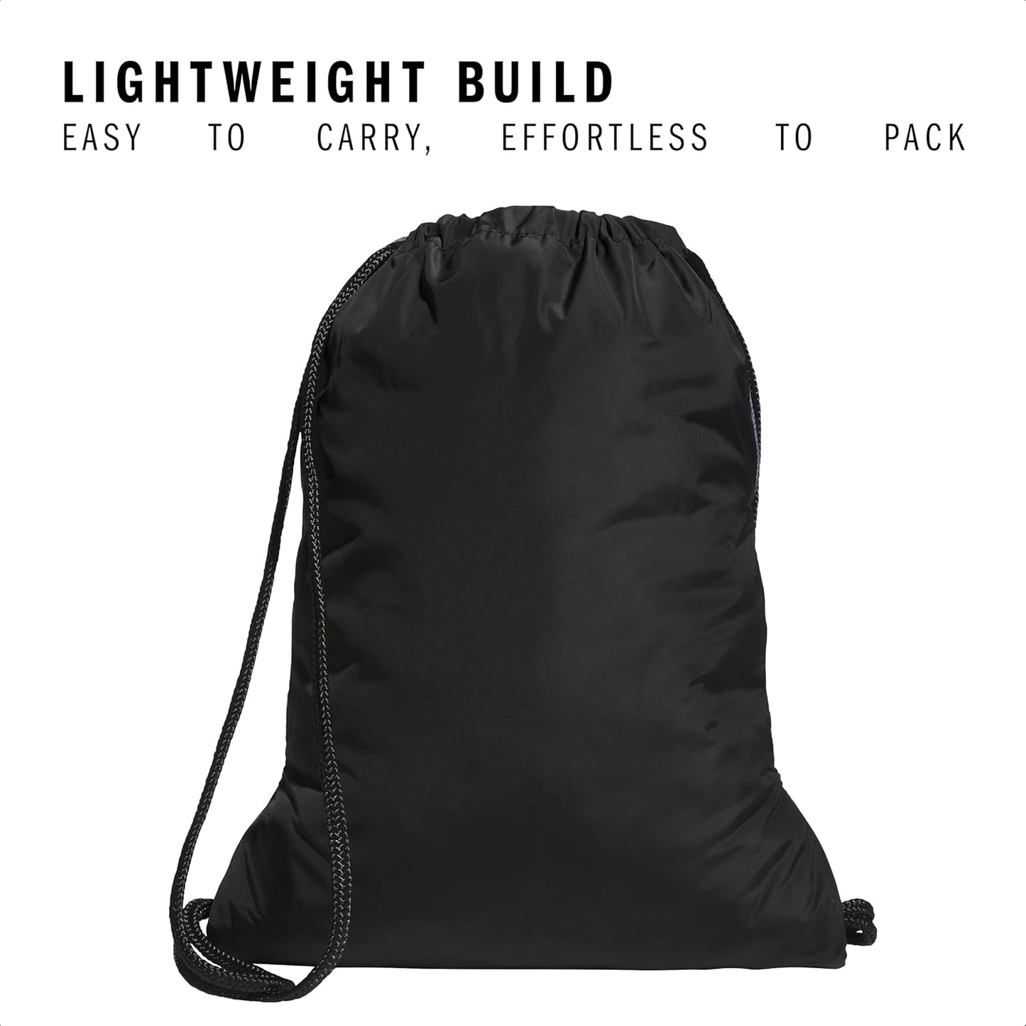 adidas Alliance Sackpack – Drawstring Backpack Small Bag for Men and Women