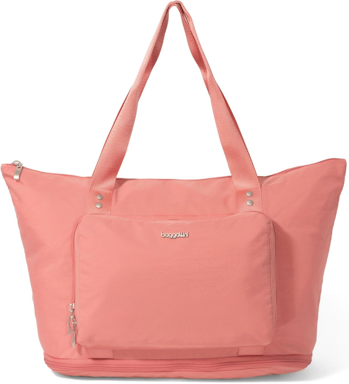 Baggallini Carryall Expandable Lightweight Travel Tote 22" Packable Folding Compact Nylon Washable