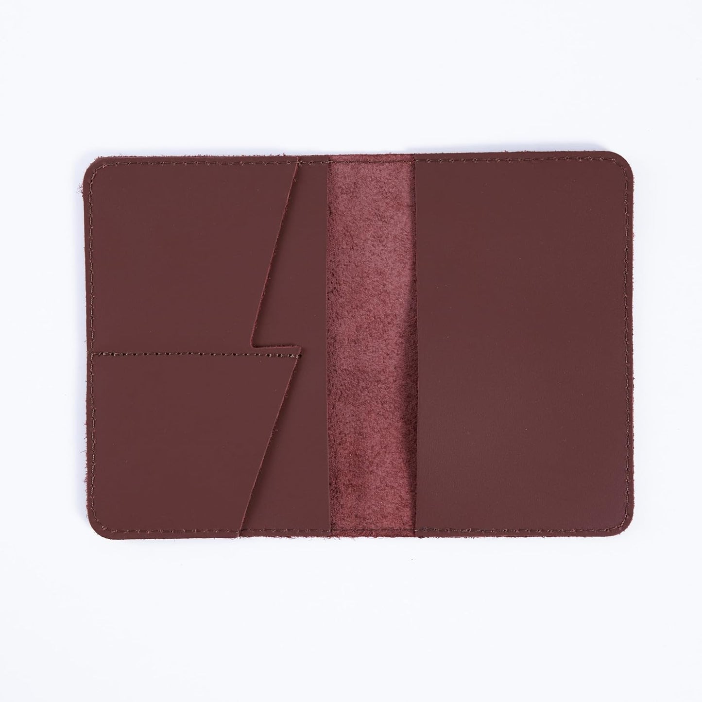 INCARNE Passport Cover - Travel Passport Wallet - Leather Passport Holder for Men Women Family with Card Slots & Note Compartmen - Sleeve Protector - Genuine Leather - Classic Brown