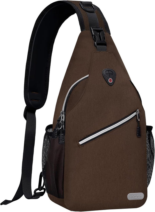 MOSISO Sling Backpack, Multipurpose Crossbody Shoulder Bag Travel Hiking Daypack