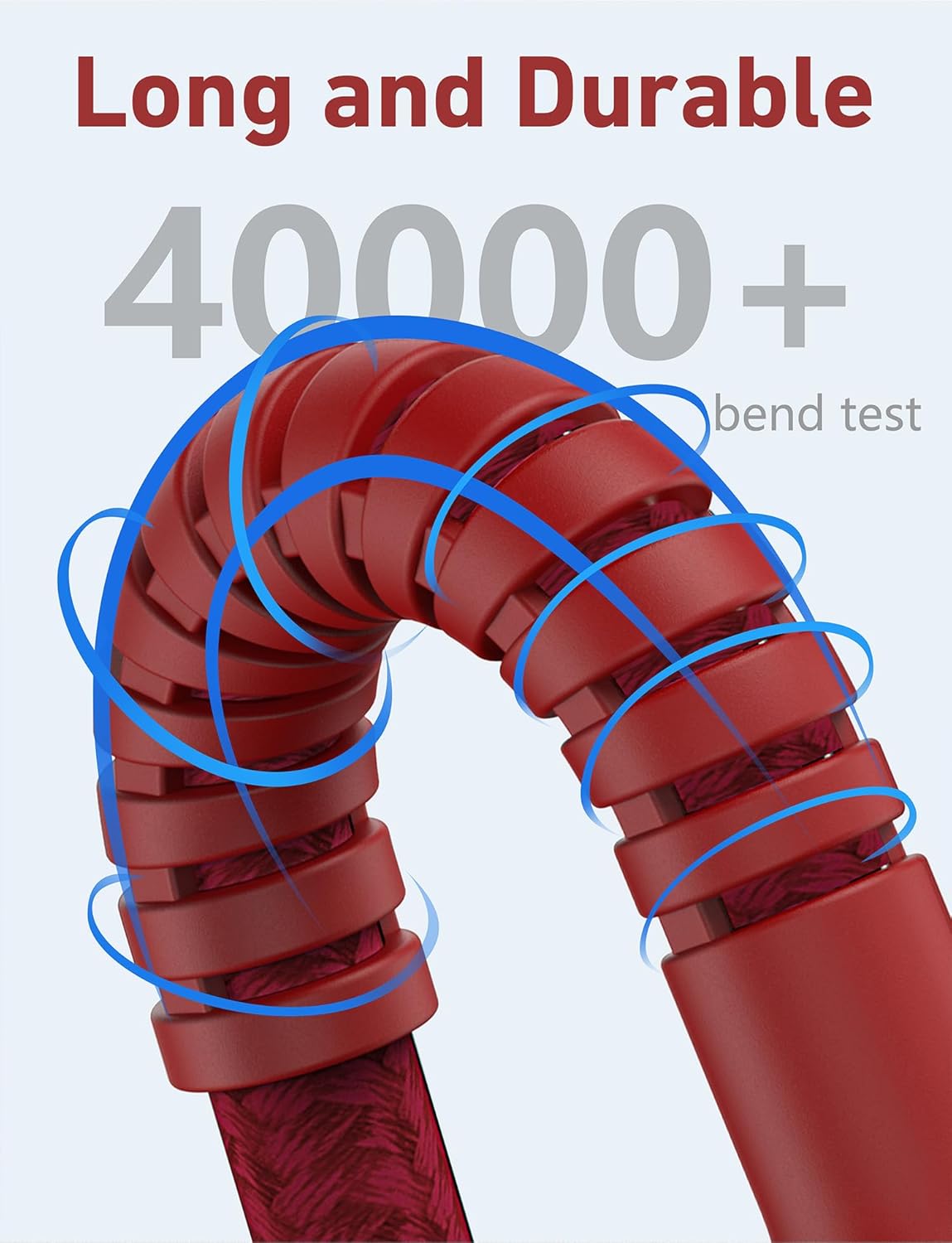 USB C to C Cable 10FT, 2Pack USB C Charger Cable, Long Type C Fast Charging Cable Nylon Braided USBC Charger Cord Compatible with iPhone 17/16/15/Pro/Plus/Pro Max/Samsung Galaxy S23/LG/Switch-Red