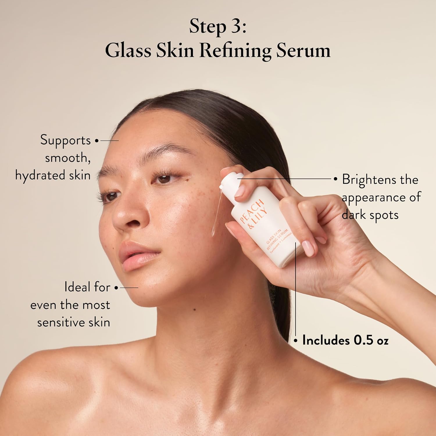 Peach & Lily - Glass Skin Discovery Kit (4 Products) - 1 Cleanser, 1 Essence, 1 Serum & 1 Cream