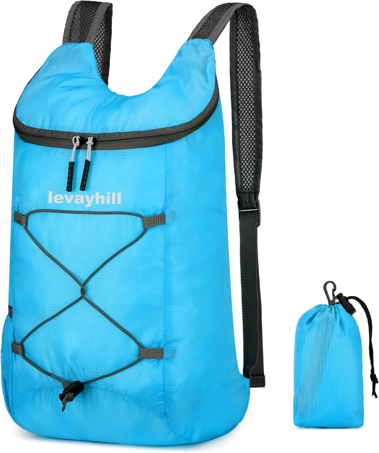 16L Lightweight Foldable Hiking-Backpack Small Packable-Daypack For Travel,Ultralight