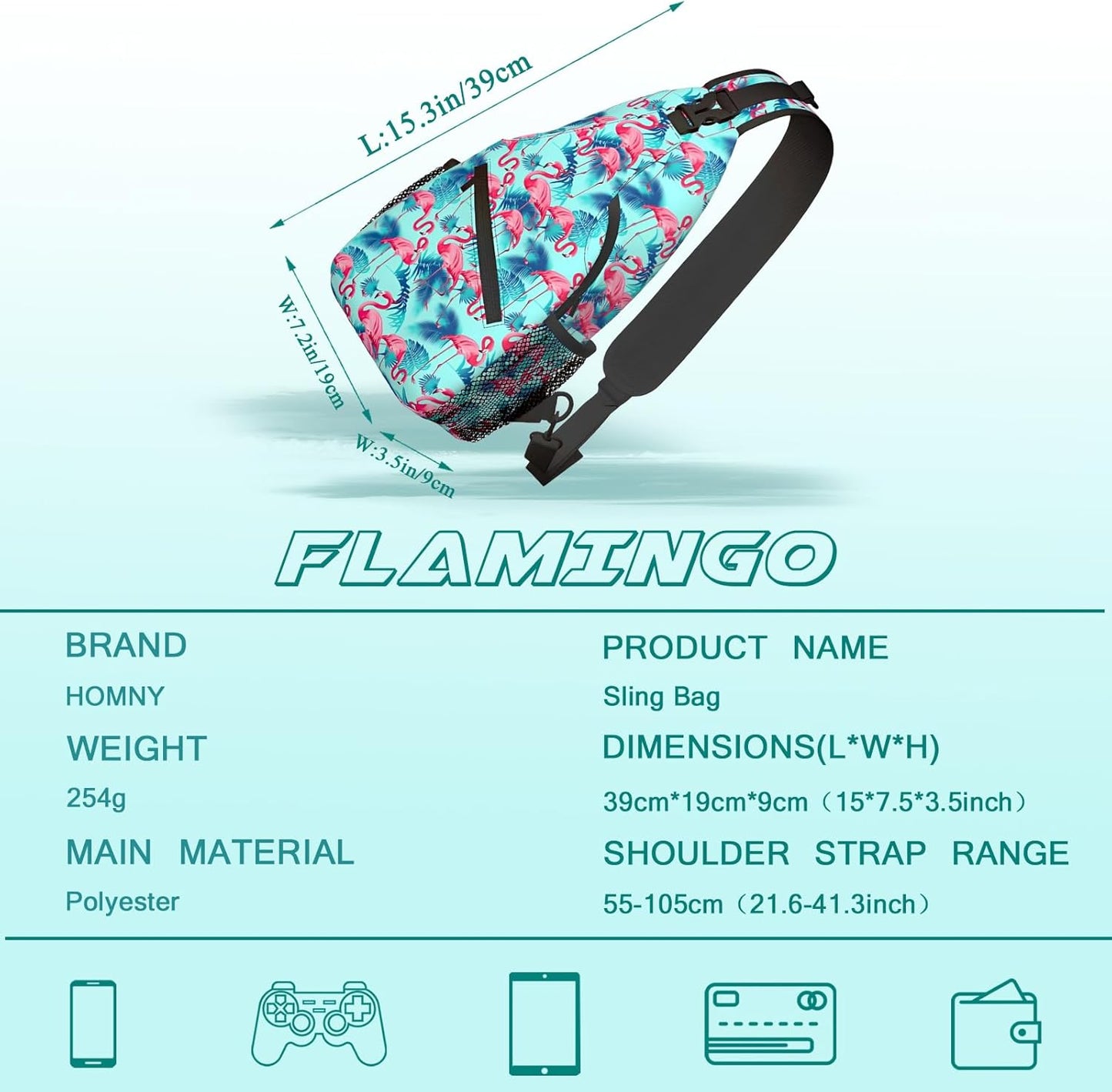 Sling Backpack Trendy Sling Bag Multipurpose Crossbody Sling Travel Hiking Crossbody Shoulder Backpack