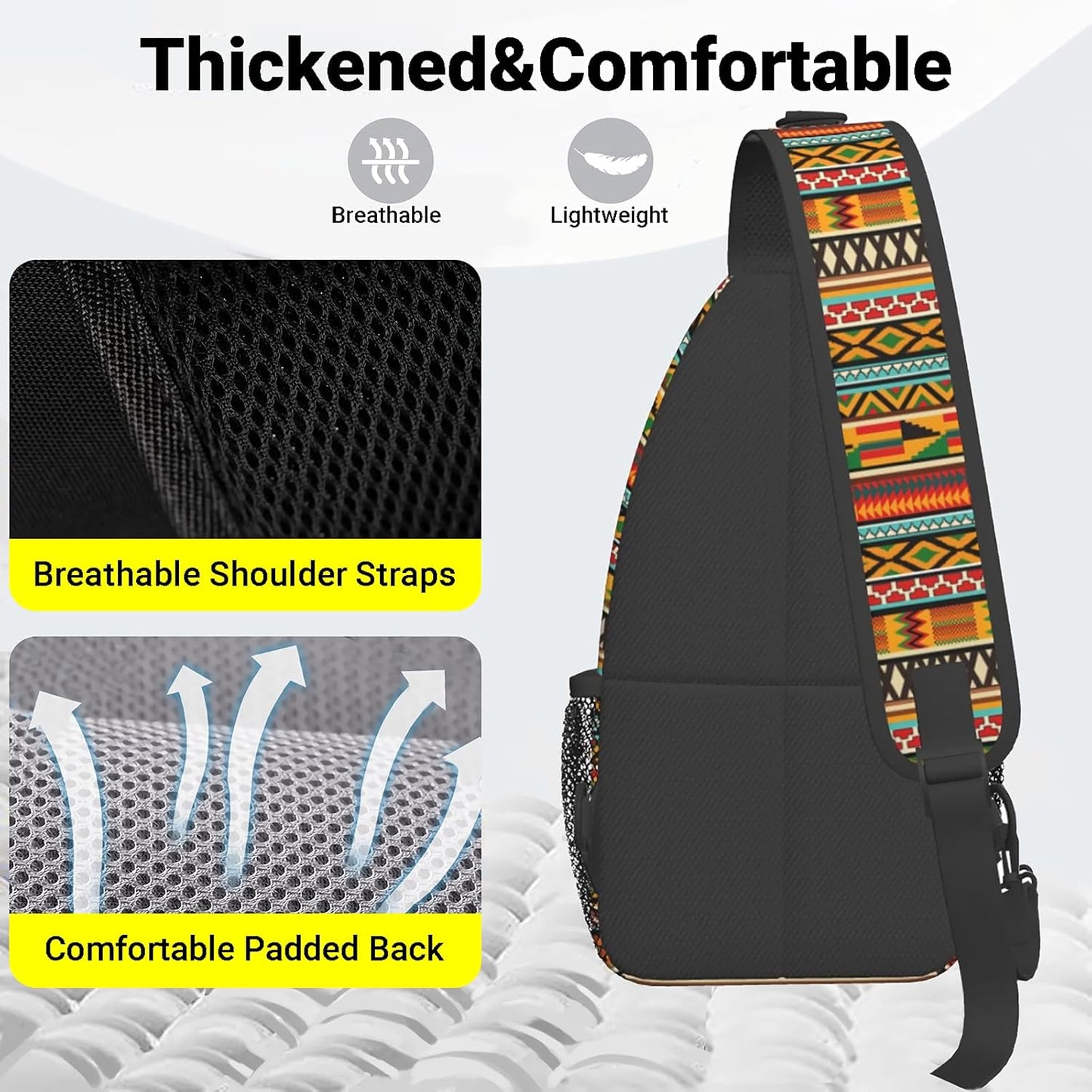 Sling Backpack Trendy Sling Bag Multipurpose Crossbody Sling Travel Hiking Crossbody Shoulder Backpack