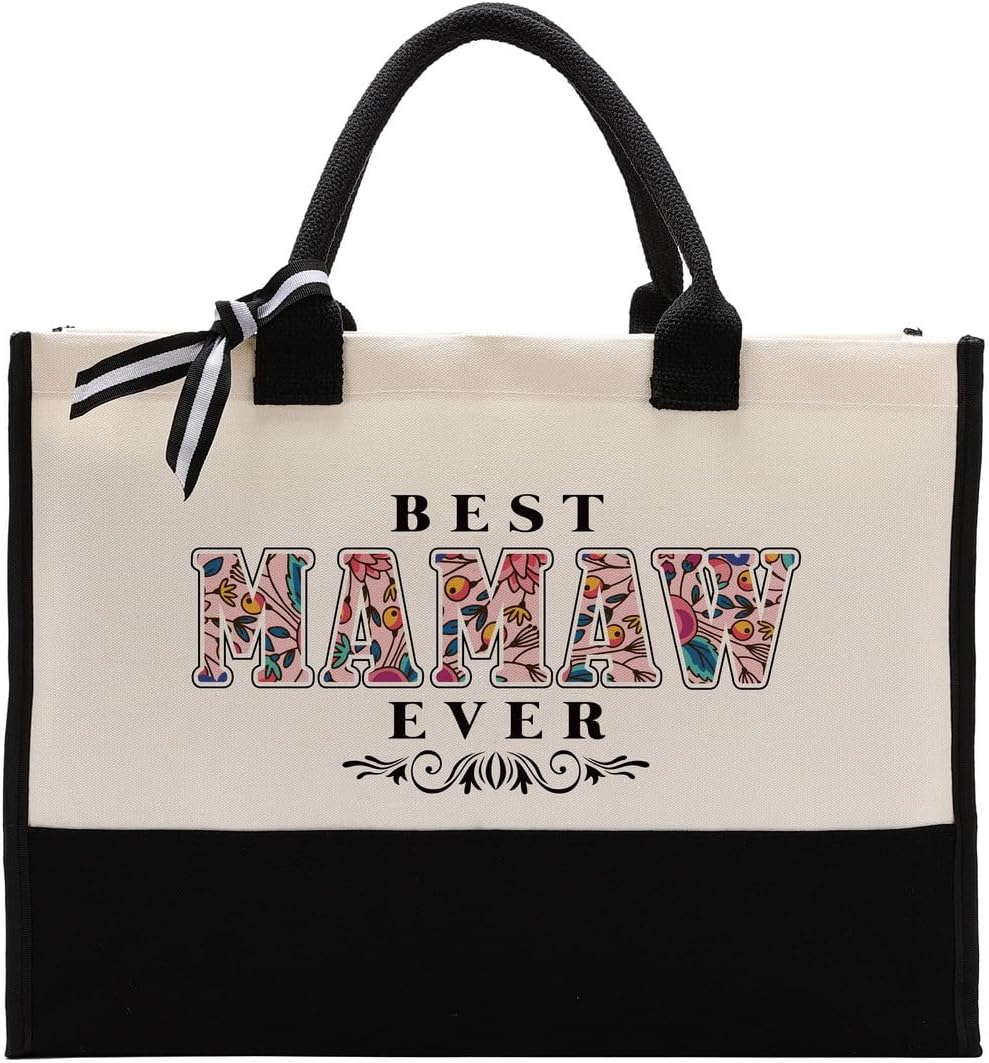 Gkwa Canvas Tote Bag for Gifting, Women Cotton Canvas Bag, Reusable Shopping Bag