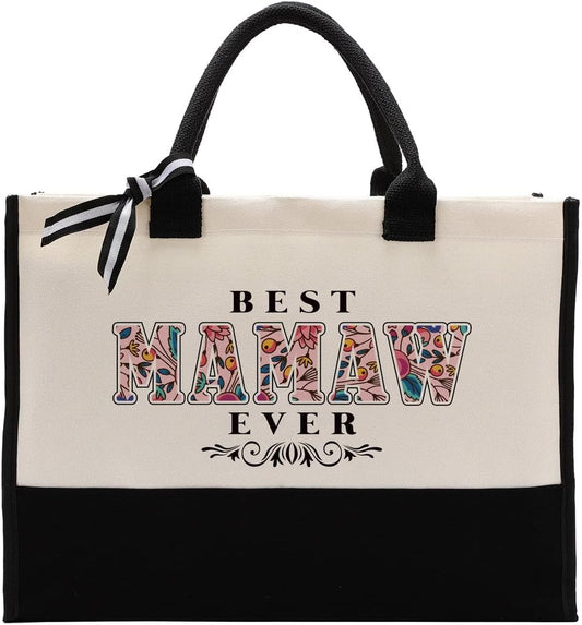 Gkwa Canvas Tote Bag for Gifting, Women Cotton Canvas Bag, Reusable Shopping Bag