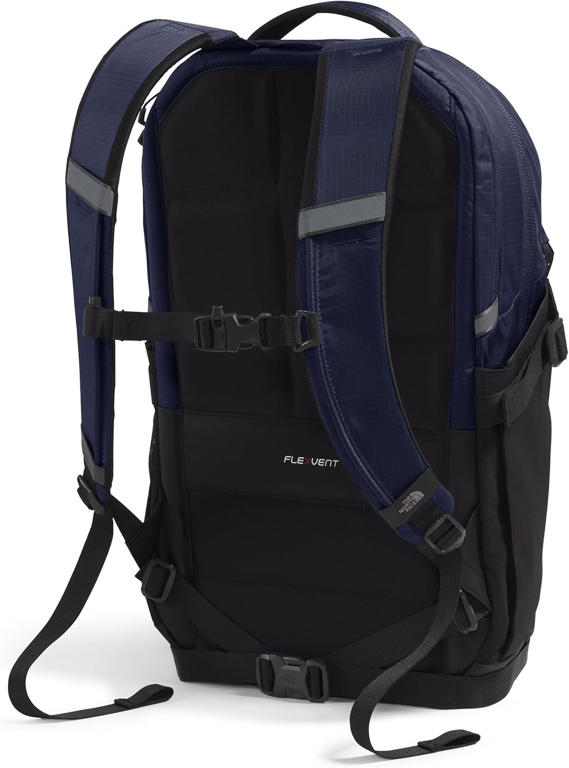 The North Face Recon Everyday Laptop Backpack | Daypack with Water Repellent Finish, 16" Laptop Sleeve, 2 Water Bottle Pockets, TNF Navy/TNF Black-NPF, One Size