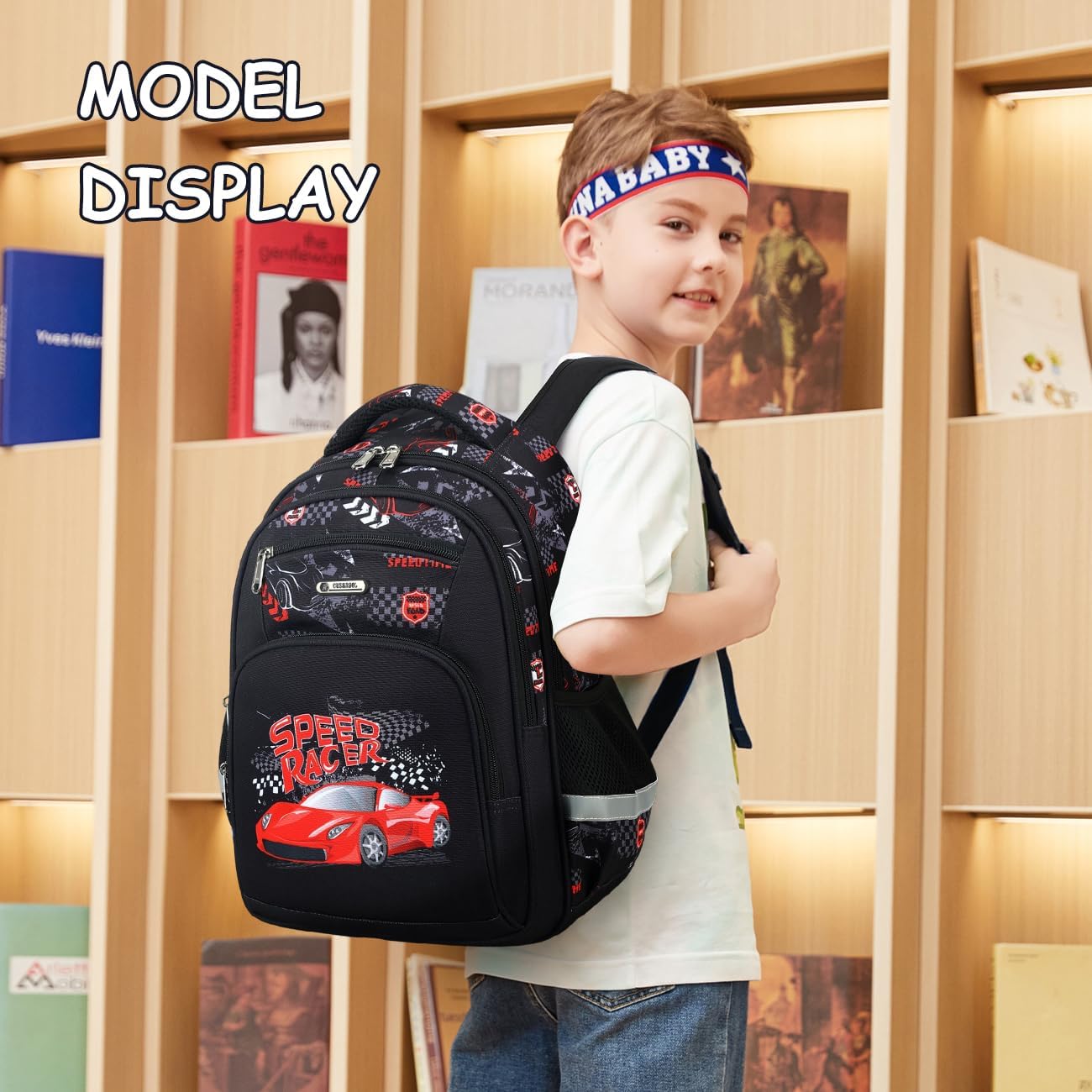 Cusangel Kids school Backpack with lunch bag for Girls,Elementary 6-10years Bookbag nylon large capacity backpack,Daypack