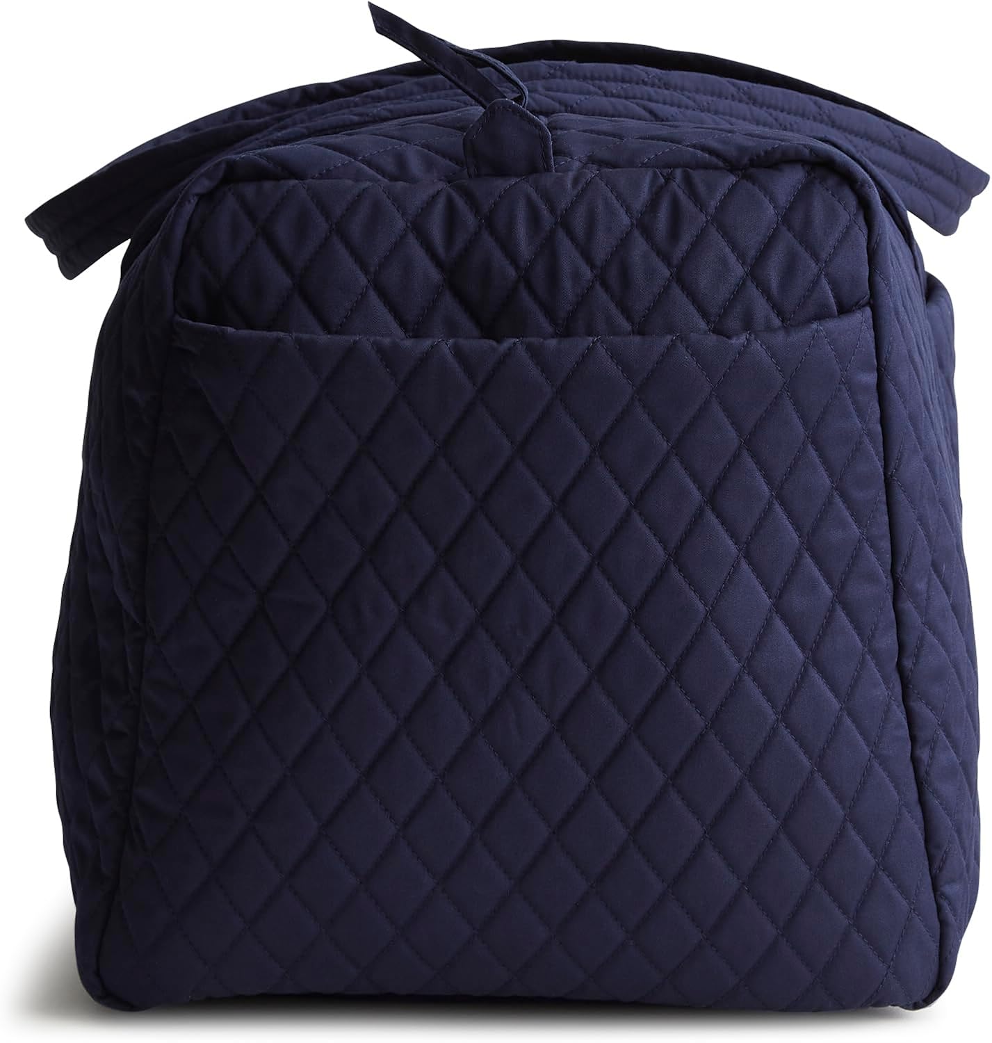Vera Bradley Women's Premium Cotton Large Original Duffel Bag, Peacoat, One Size