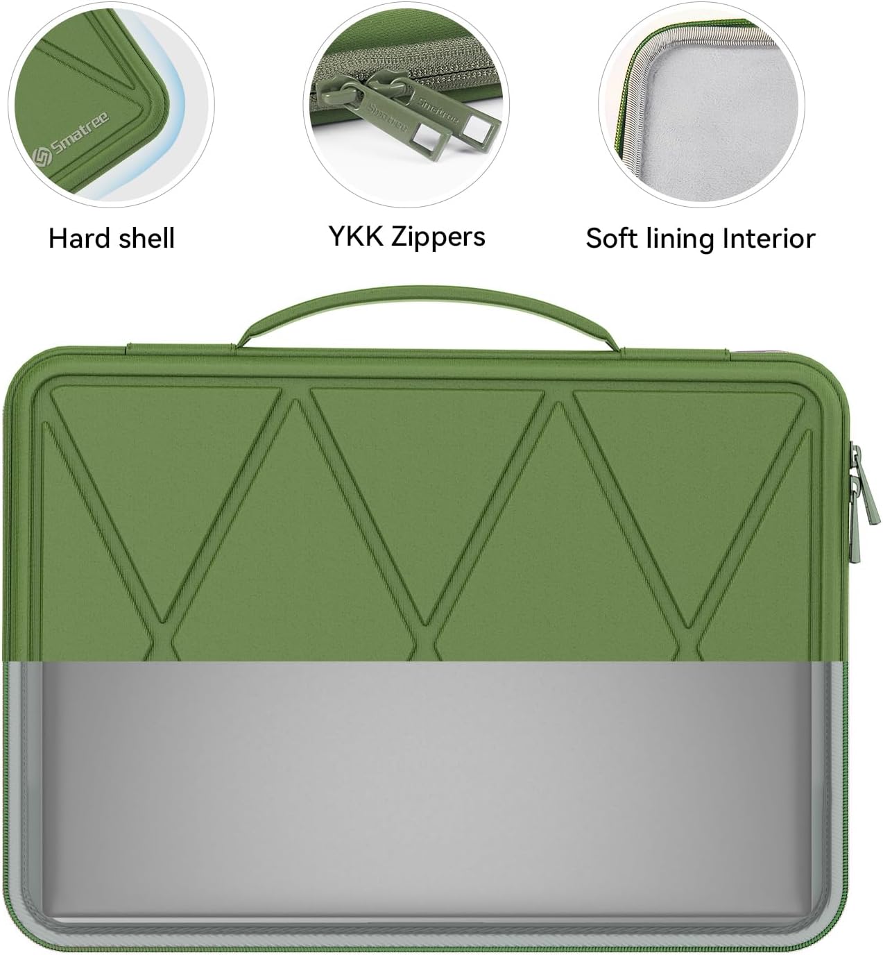 Smatree Hard EVA Protective Sleeve Case Compatible for 14 inch Dell Vostro 14 3430 Laptop, for 14