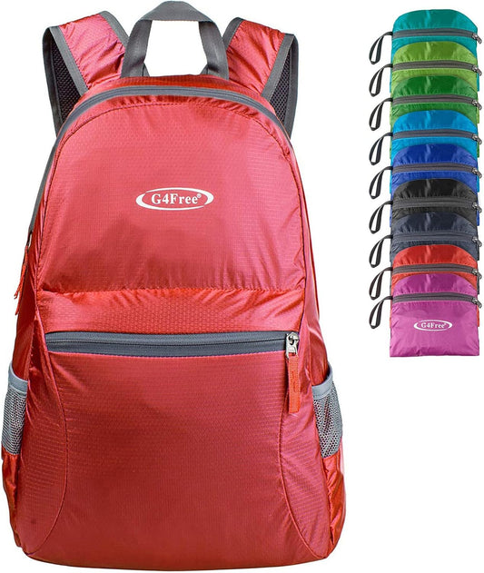 G4Free 20L Lightweight Packable Backpack Travel Hiking Daypack Foldable Backpack for Men Women