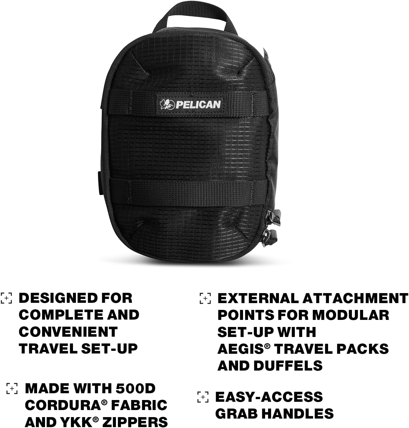 Pelican ModPak Packing Cube - Travel Organizer - Small (Charcoal)