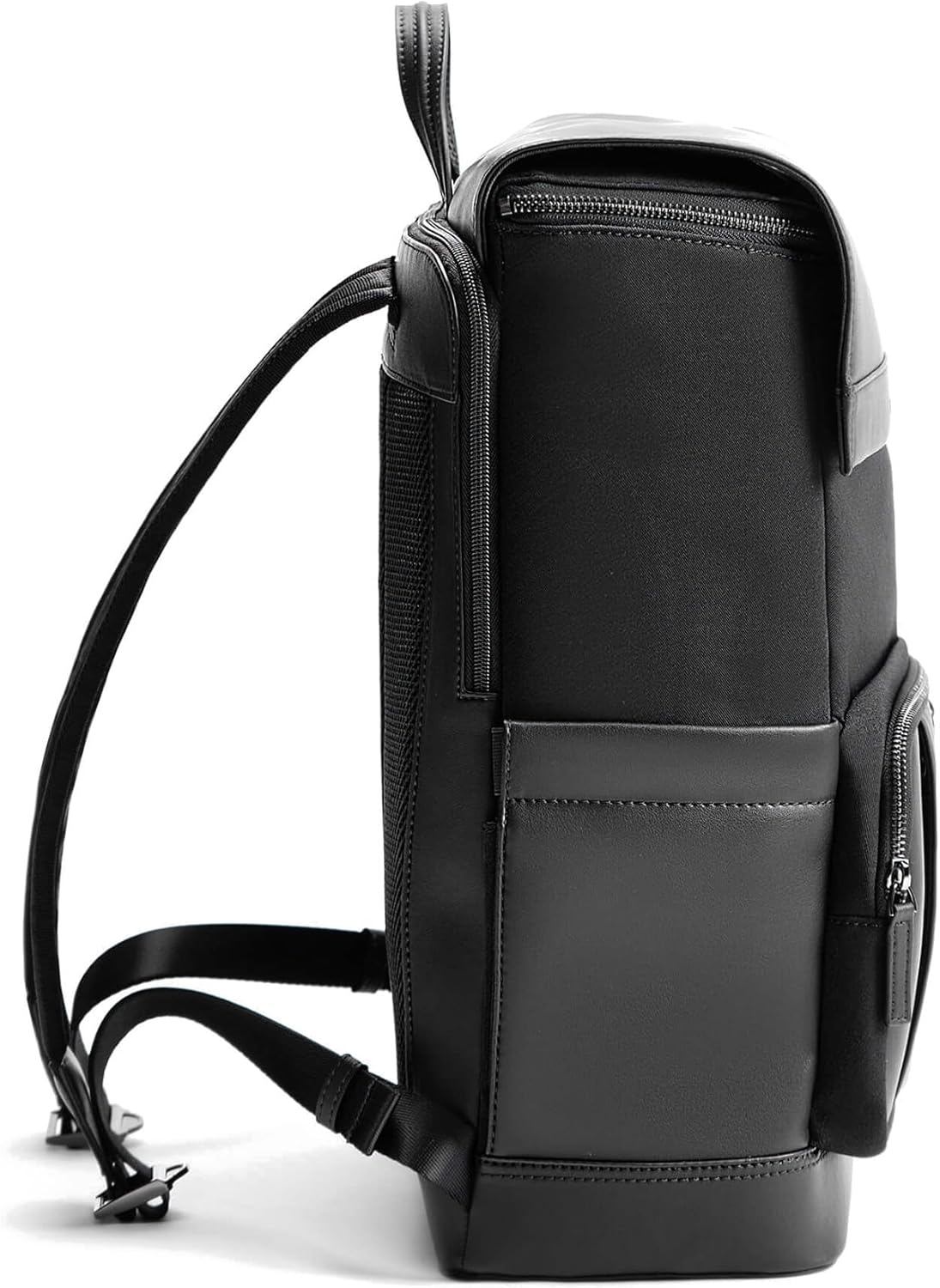 Maverick & Co. Maximus Men’s Laptop Backpack – Work, Travel, Tech, Business, Nylon, Stylish College Daypack (Black)