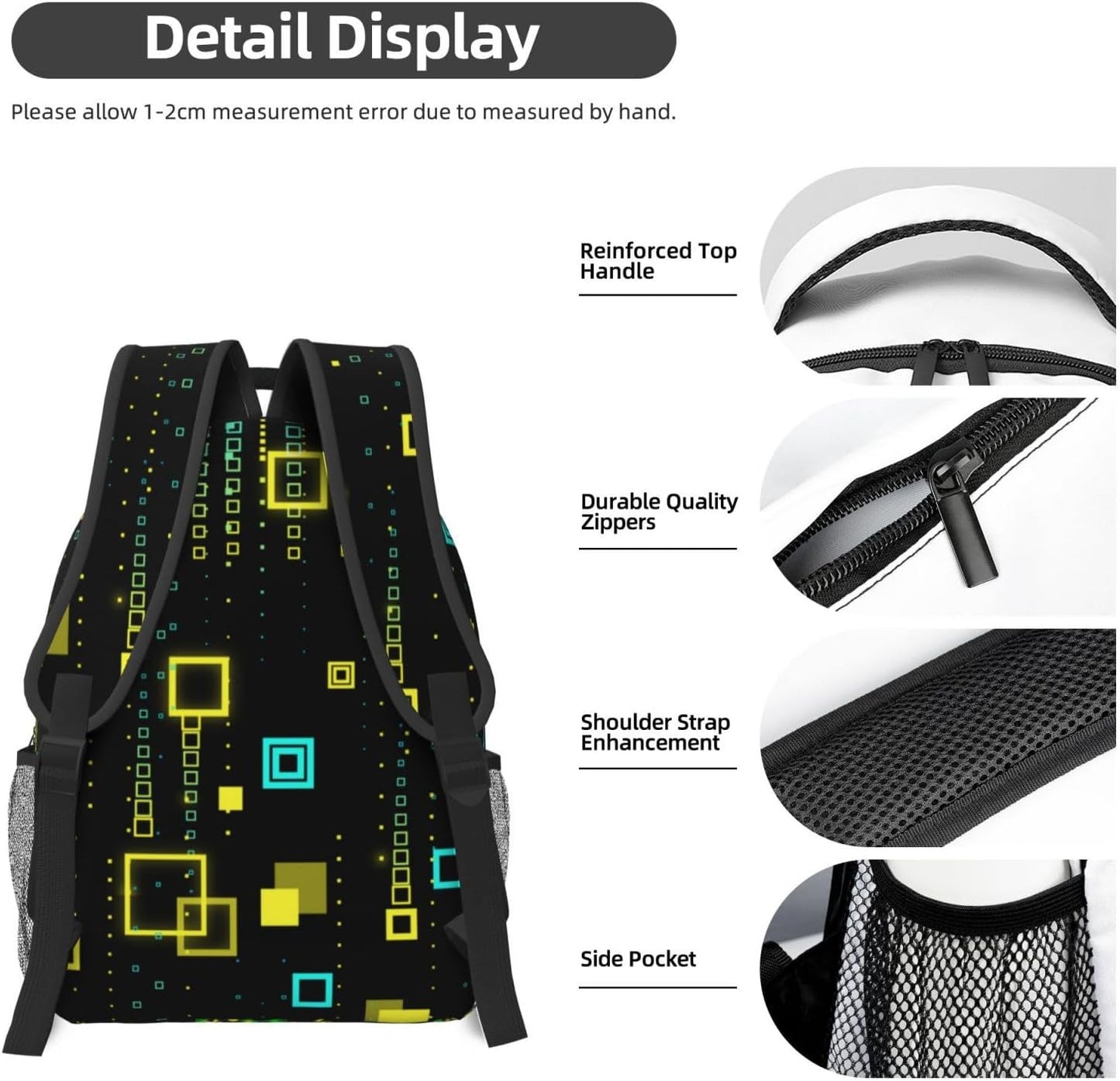 Green Gaming Kids Backpack for Boys Girls Gamepad Elementary Schoolbag Kindergarten Gamer Bookbags Preschool Toddler Book Bags Travel Bag Hiking Camping Rucksack Daypack for Back to School Gifts