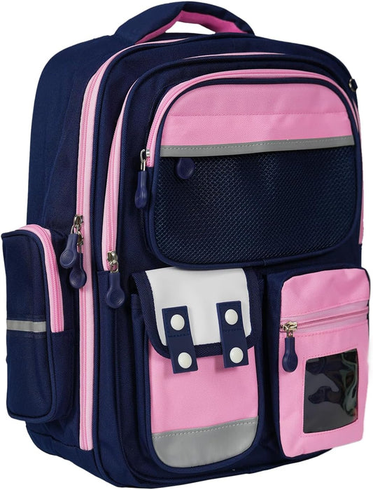 Kids Backpack for Kids, Lightweight Waterproof Blue Pink Backpack for School, Kindergarten Elementary School Kids Students Girls and Boys Backpack