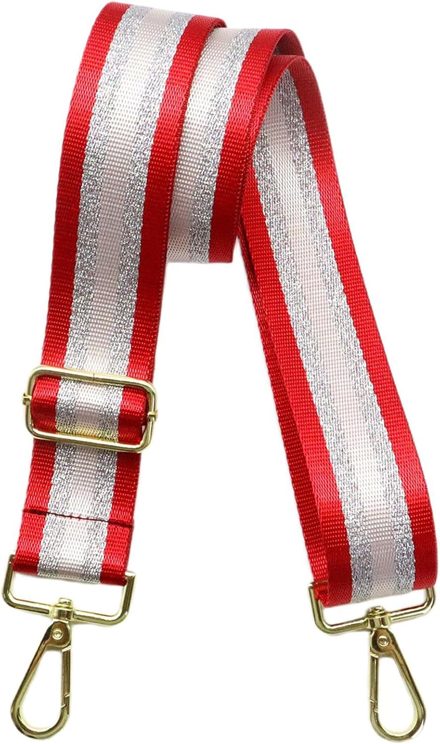 Adjustable Purse Strap - 1.5" Wide Handbags, Camera, Guitar, Phone & Crossbody Bag Replacement Shoulder Straps(Gold Hardware)