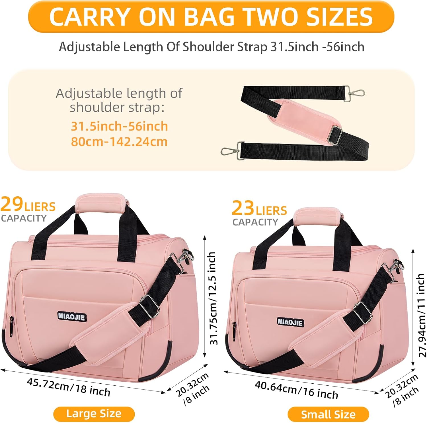 Underseat Carry On Luggage - Lightweight Travel Tote Weekender Bag Overnight Duffle for Travel