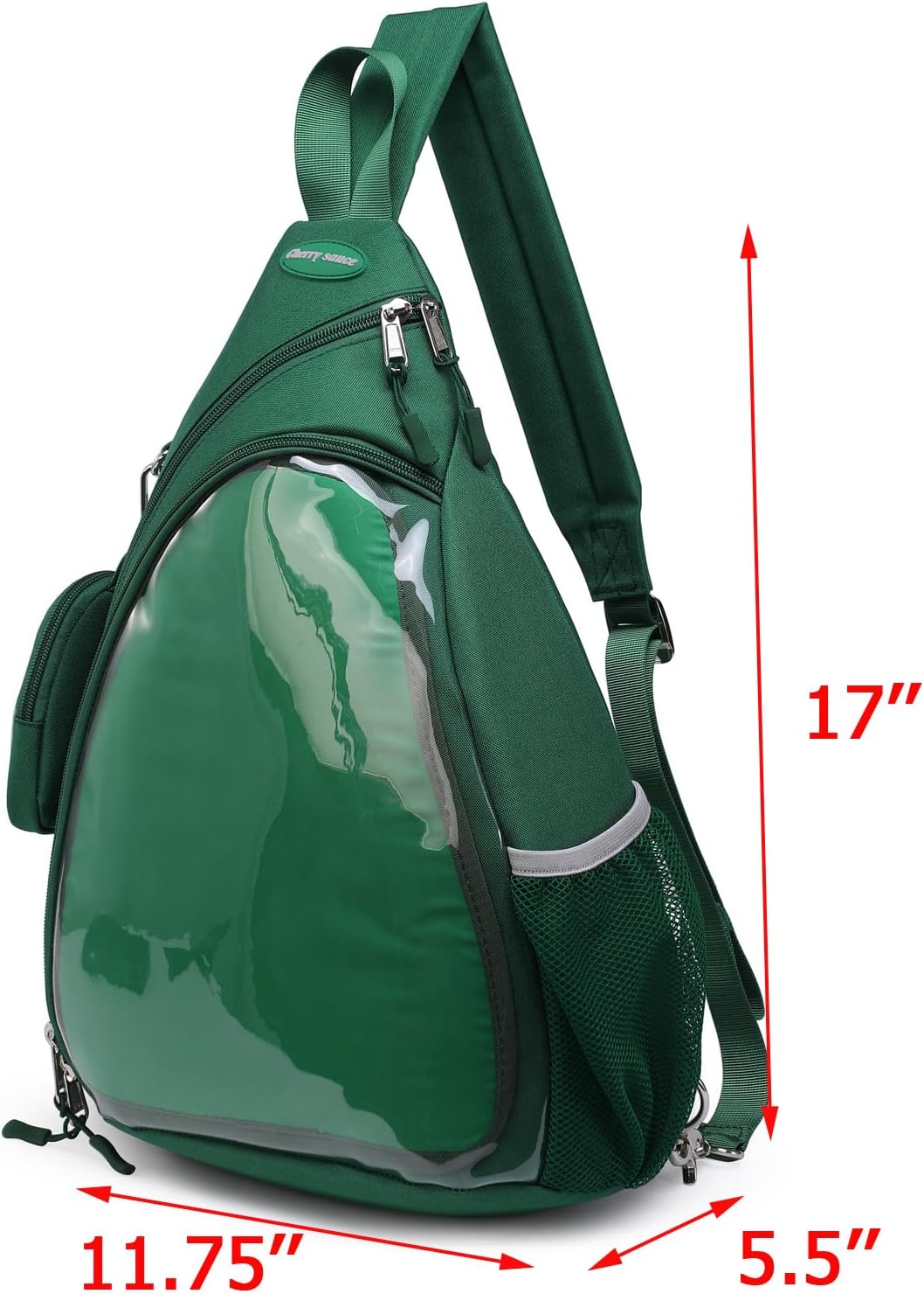 Oxford Ita Bag Kawaii Pin Display Chest Pack Single Shoulder Bag Sport Backpack Hiking Daypack, Medium
