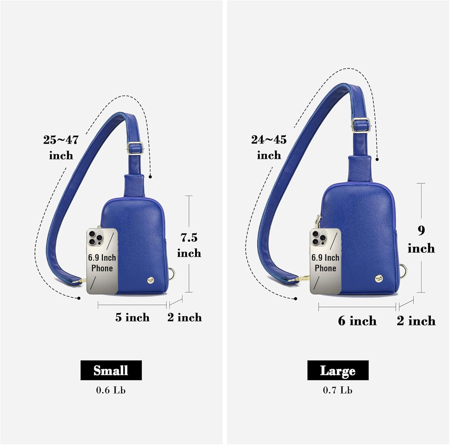 INICAT Travel Small Sling Bag Faux Leather Crossbody Bags Women Cross Body Bag Purses for Woman