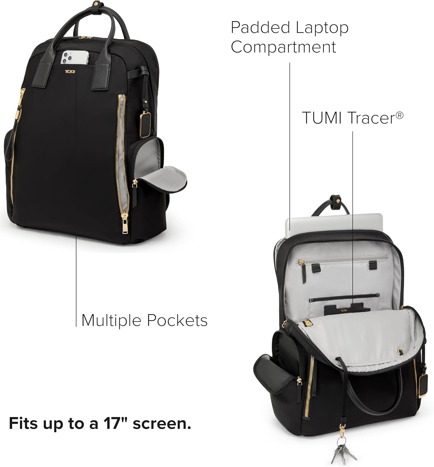 TUMI - Voyageur Atlanta Backpack - Travel Backpack for Women - For Business, Commute - Holds Up to