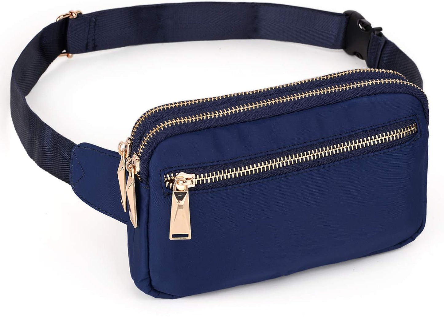 UTO Fanny Pack for Women Crossbody Trendy Fashion Belt Purse Chest Waist Hip Bumbag for Outdoor Shopping Travel Hiking