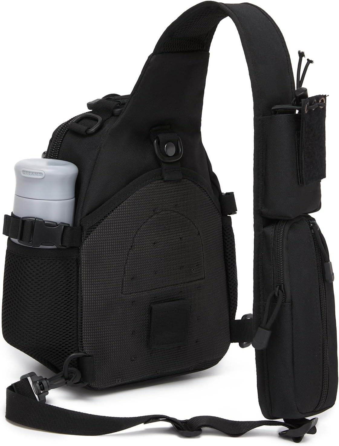ATBP Small Tactical Holster Sling Backpack Accessories Shoulder Pouch Water Bottle & Radio Holder Crossbody Bag for Men