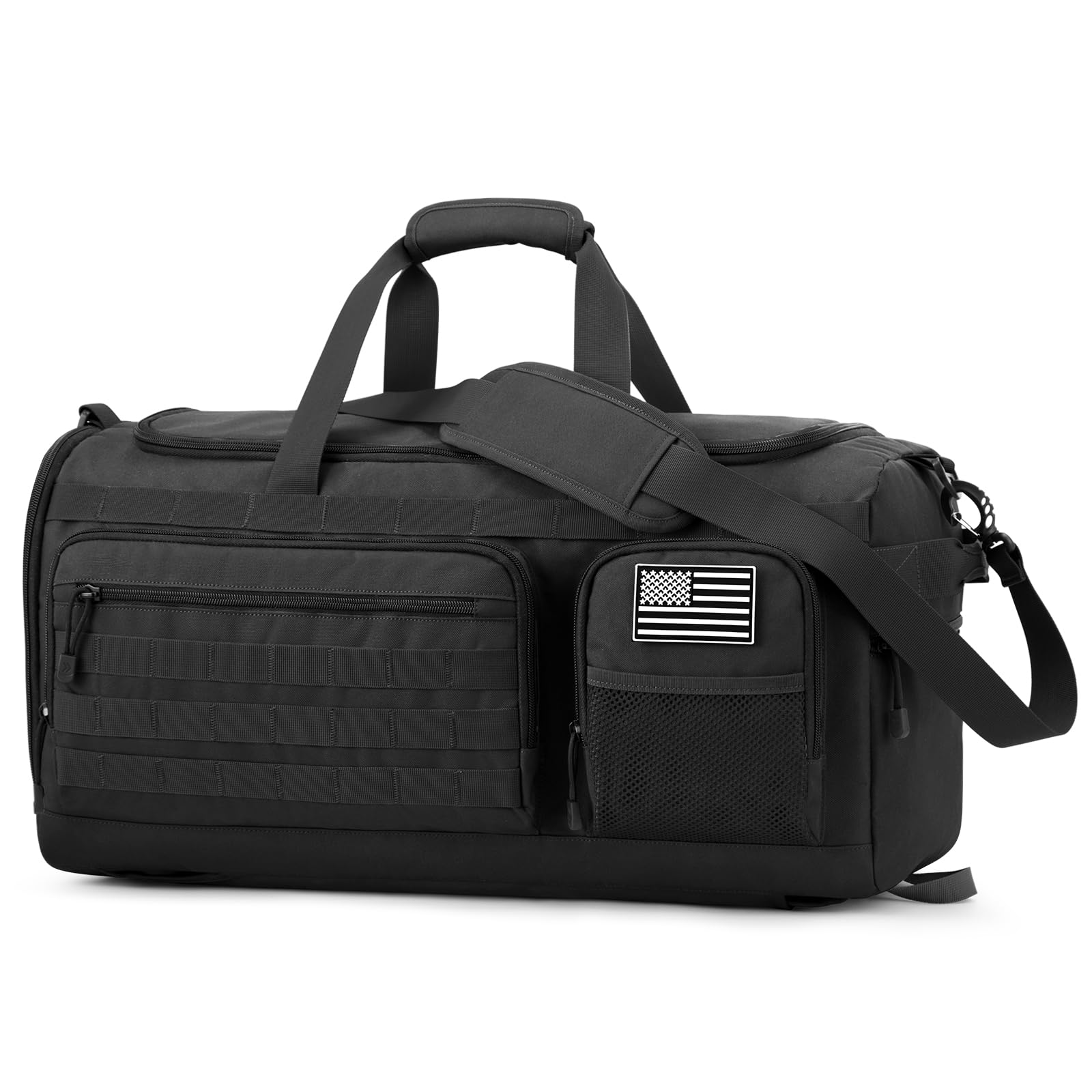 G4Free 3-in-1 Duffle Bag Travel Gym Sports, Large Tactical Duffel Backpack