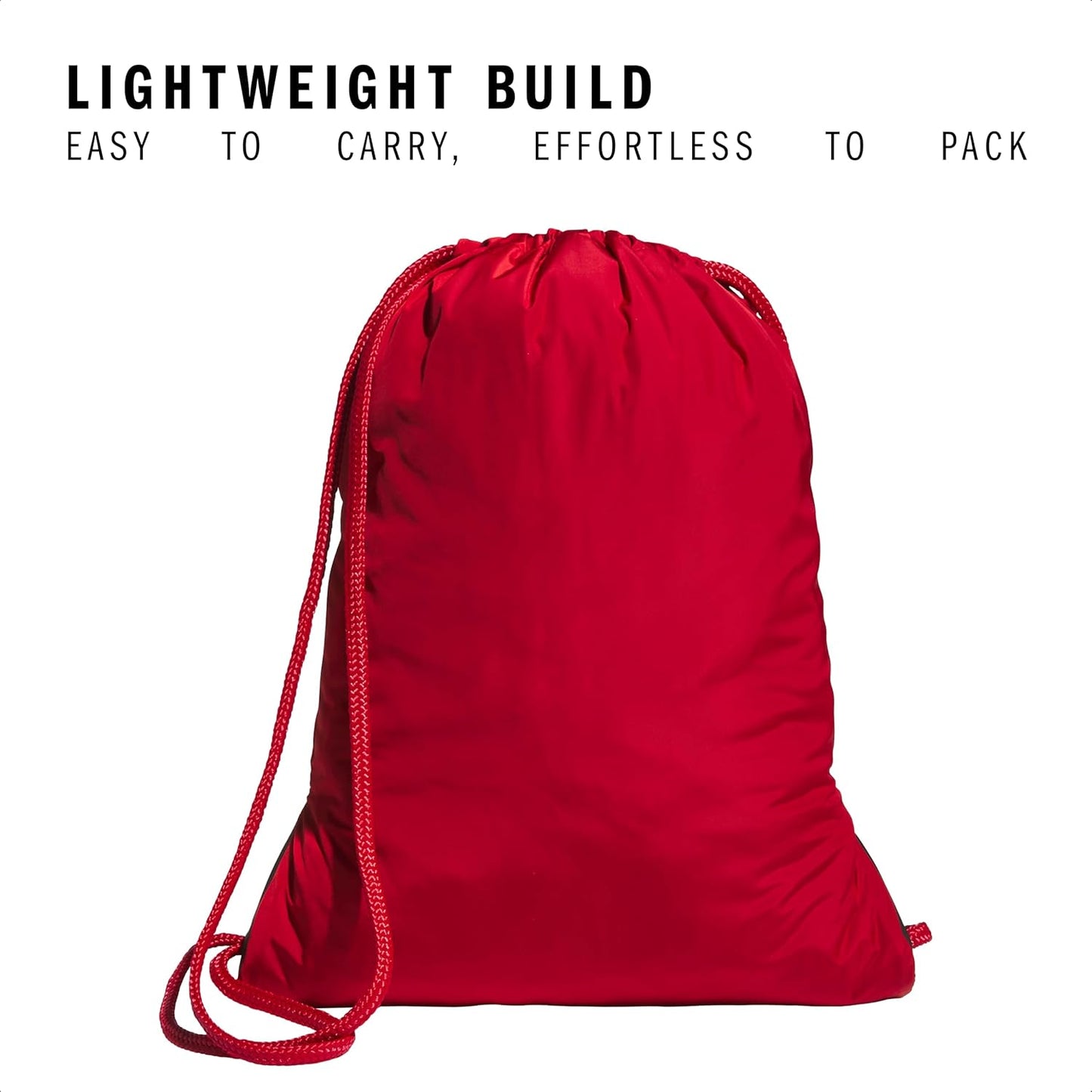adidas Alliance Sackpack – Drawstring Backpack Small Bag for Men and Women