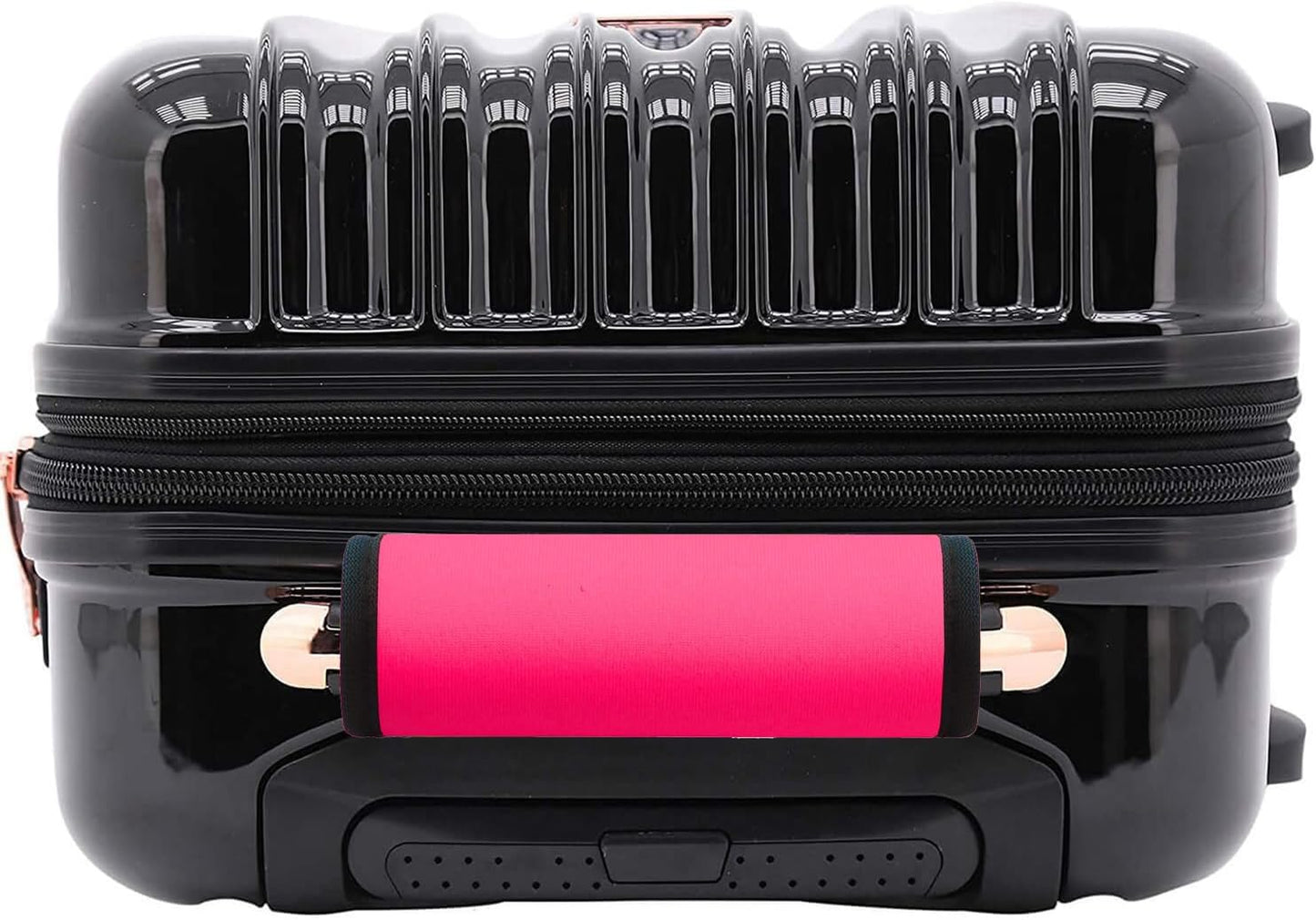 Luggage Handle Wrap 6 Pack-Neoprene Luggage Handle Wraps for Suitcase/Beach Bag/Backpacks Bright